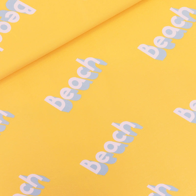 French Terry Beach Yarrow Yellow