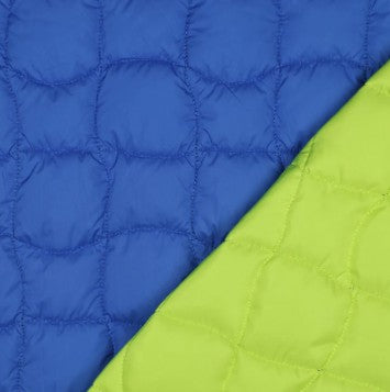 Stepper graphic square blauw