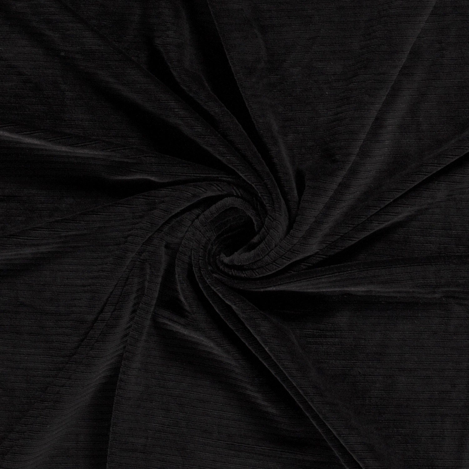 Velvet stretch zwart